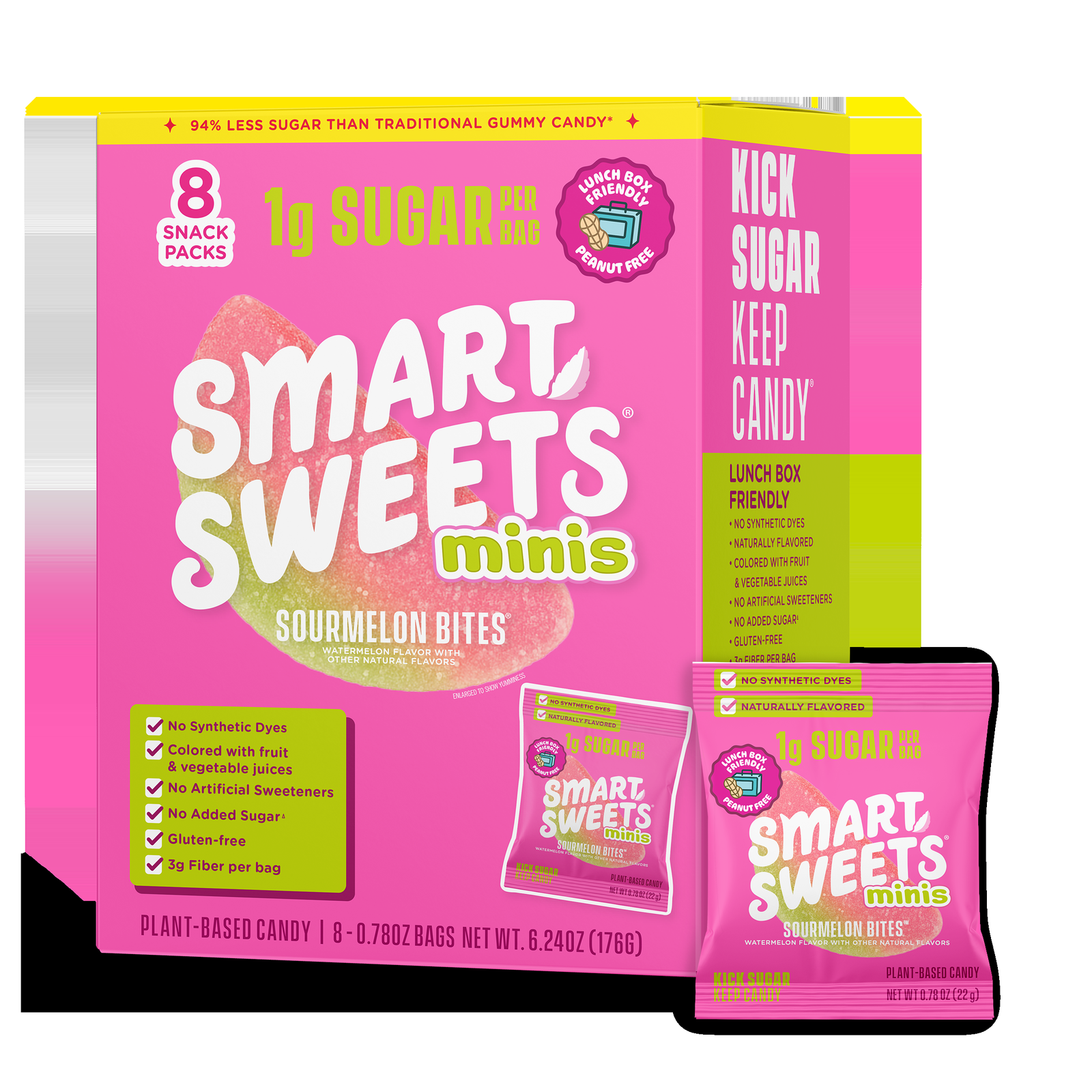 SmartSweets Sourmelon Bites