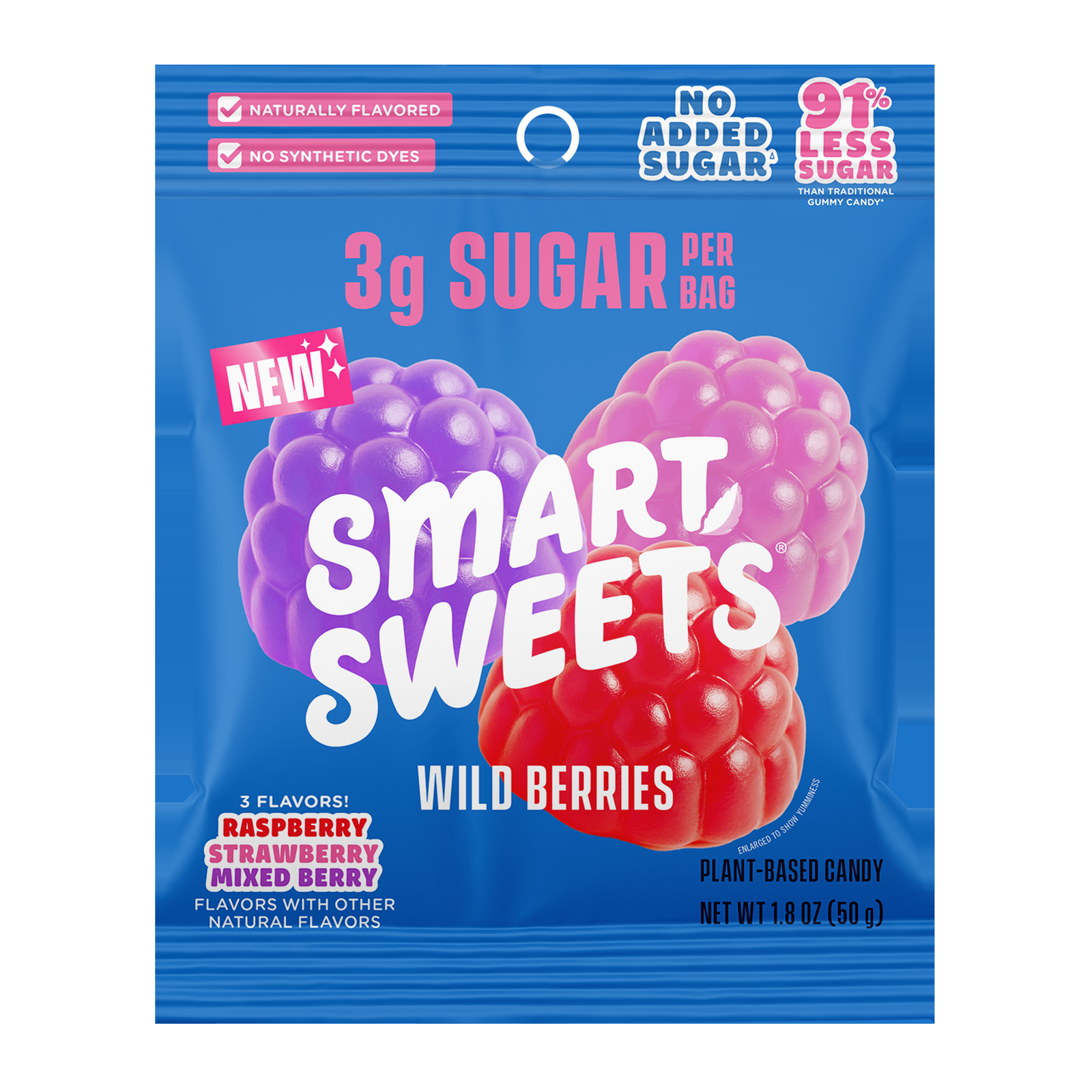 SmartSweets Wild Berries bag